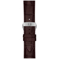  Shop Authentic Tissot Luxury Powermatic 80 Silver Dial Brown Leather Strap Watch For Men - T086.407.16.031.00 - Luxxuri