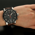  Shop Authentic Tissot Supersport Chrono Black Dial Brown Leather Strap Watch for Men - T125.617.16.051.01 - Luxxuri