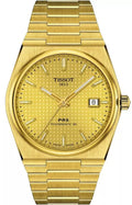  Shop Authentic Tissot PRX Powermatic 80 Gold Dial Gold Steel Strap Watch for Men - T137.407.33.021.00 - Luxxuri
