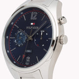  Shop Authentic Tommy Hilfiger Deacan Blue Dial Silver Steel Strap Watch for Men - 1791551 - Luxxuri
