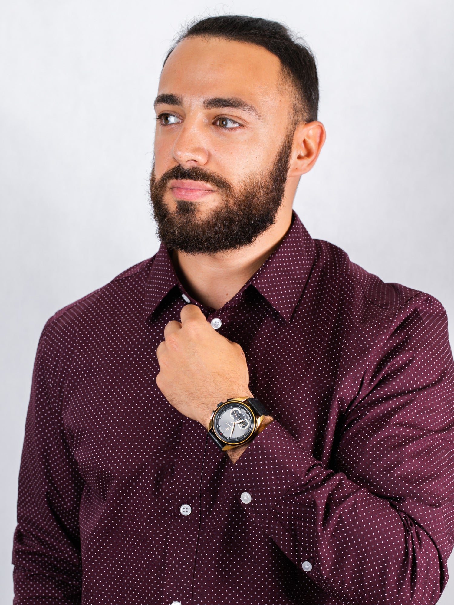  Shop Authentic Maserati Traguardo Chronograph Black Dial Black Leather Strap Watch For Men - R8871612033 - Luxxuri