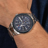  Shop Authentic Tommy Hilfiger Austin Blue Dial Silver Steel Strap Watch for Men - 1791640 - Luxxuri