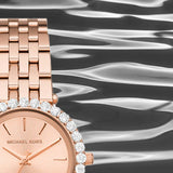  Shop Authentic Michael Kors Darci Quartz Rose Gold Dial Rose Gold Steel Strap Watch For Women - MK4514 - Luxxuri