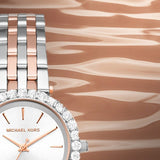  Shop Authentic Michael Kors Darci Quartz Silver Dial Two Tone Steel Strap Watch For Women - MK4515 - Luxxuri