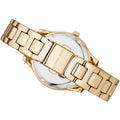  Shop Authentic Michael Kors Liliane Mother of Pearl White Dial Gold Steel Strap Watch For Women - MK4555 - Luxxuri