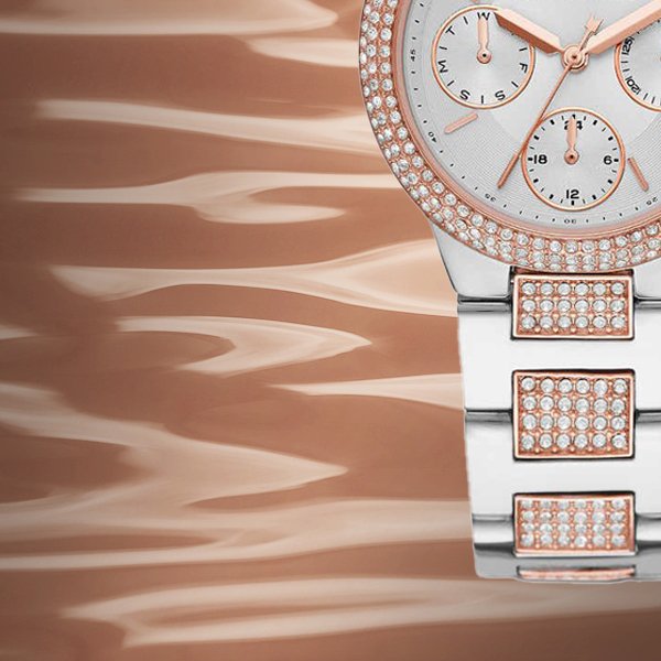  Shop Authentic Michael Kors Camille Multifunction White Dial Two Tone Steel Strap Watch For Women - MK6846 - Luxxuri