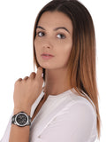  Shop Authentic Michael Kors Everest Chronograph Black Dial Grey Steel Strap Watch For Women - MK6974 - Luxxuri
