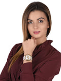  Shop Authentic Michael Kors Janelle Three Hand Silver Dial White Rubber Strap Watch For Women - MK7141 - Luxxuri