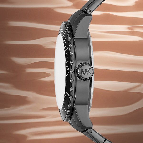  Shop Authentic Michael Kors Cunningham Chronograph Black Dial Black Steel Strap Watch For Men - MK7157 - Luxxuri