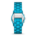Michael Kors Runway Limited Edition Blue Dial Blue Steel Strap Watch for Women - MK7479LE