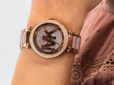  Shop Authentic Michael Kors Parker Pink Dial Pink Steel Strap Watch for Women - MK6176 - Luxxuri