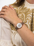  Shop Authentic Emporio Armani T-Bar Gianni Crystal Pave Dial Rose Gold Steel Strap Watch For Women - AR11244 - Luxxuri