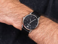  Shop Authentic Emporio Armani Classic Quartz Black Dial Black Leather Strap Watch For Men - AR1692 - Luxxuri
