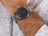  Shop Authentic Emporio Armani Classic Quartz Grey Dial Silver Steel Strap Watch For Men - AR11134 - Luxxuri