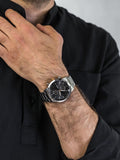  Shop Authentic Fossil Townsman Chronograph Grey Dial Silver Steel Strap Watch for Men - FS5407 - Luxxuri