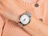  Shop Authentic Michael Kors Runway Silver Dial Silver Stainless Steel Strap Watch for Women - MK3371 - Luxxuri