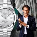  Shop Authentic Tissot Gentleman Silver Dial Silver Steel Strap Watch For Men - T127.410.11.031.00 - Luxxuri
