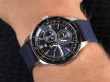  Shop Authentic Tommy Hilfiger Austin Quartz Blue Dial Blue Rubber Strap Watch for Men - 1791635 - Luxxuri