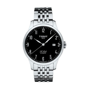  Shop Authentic Tissot T Classic Powermatic 80 Black Dial Silver Steel Strap Watch For Men - T41.1.483.52 - Luxxuri