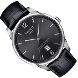  Shop Authentic Tissot Chemin Des Tourelles Powermatic 80 Black Dial Black Leather Strap Watch For Men - T099.407.16.447.00 - Luxxuri