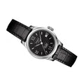  Shop Authentic Tissot Le Locle Automatic Lady Black Dial Black Leather Strap Watch for Women - T41.1.123.57 - Luxxuri