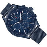  Shop Authentic Tommy Hilfiger Gavin Chronograph Blue Dial Blue Mesh Bracelet Watch for Men - 1791471 - Luxxuri