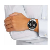  Shop Authentic Tommy Hilfiger Decker Quartz Black Dial Silver Steel Strap Watch for Men - 1791472 - Luxxuri