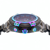  Shop Authentic Versace Icon Active Chronograph Quartz Black Dial Black Steel Strap Watch For Men - VEZ701022 - Luxxuri