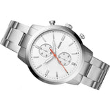  Shop Authentic Fossil Townsman White Dial Silver Steel Strap Watch for Men - FS5346 - Luxxuri