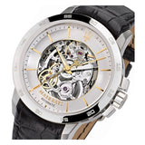  Shop Authentic Maserati Ingegno Automatic Black Skeleton Dial Black Leather Strap Watch For Men - R8821119002 - Luxxuri