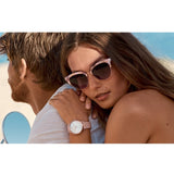  Shop Authentic Michael Kors Jaryn Quartz Gold Dial Pink Leather Strap Watch For Women - MK2471 - Luxxuri
