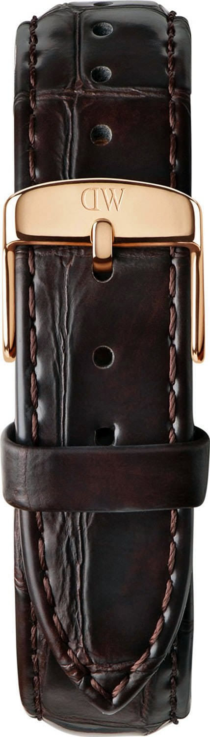  Shop Authentic Daniel Wellington Classic York White Dial Brown Leather Strap Watch For Women - DW00100038 - Luxxuri