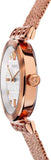  Shop Authentic Versace Meander White Dial Rose Gold Mesh Bracelet Watch for Women - VELW00620 - Luxxuri