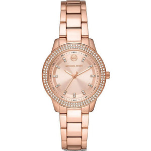  Shop Authentic Michael Kors Tibby Pave Rose Gold Dial Rose Gold Steel Strap Watch for Women - MK1058 - Luxxuri