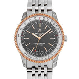  Shop Authentic Breitling Navitimer Automatic 41mm Grey Dial Silver Steel Strap Mens Watch - U17326211M1A1 - Luxxuri