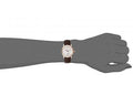  Shop Authentic Tissot T Classic Carson Premium White Dial Brown Leather Strap Watch for Women - T122.207.36.031.00 - Luxxuri
