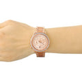  Shop Authentic Michael Kors Brinkley Rose Gold Dial Rose Gold Steel Strap Watch for Women - MK6204 - Luxxuri