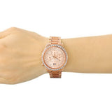  Shop Authentic Michael Kors Brinkley Rose Gold Dial Rose Gold Steel Strap Watch for Women - MK6204 - Luxxuri
