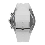  Shop Authentic Guess Poseidon Chronograph Rainbow Dial White Silicone Strap Watch For Men - GW0425G4 - Luxxuri