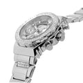  Shop Authentic Guess Fusion Chronograph Crystals Silver Dial Silver Steel Strap Watch For Women - GW0552L1 - Luxxuri