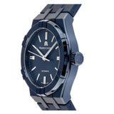  Shop Authentic Maurice Lacroix Automatic PVD Limited Edition Blue Dial Blue Silicon Strap Watch For Men - AI6007-PVC00-430-4 - Luxxuri