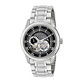  Shop Authentic Bulova BVA Dual Aperture Black Dial Silver Steel Strap Watch for Men - 96A119 - Luxxuri