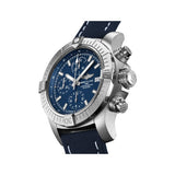  Shop Authentic Breitling Avenger Chronograph 43 Blue Dial Blue Nylon Strap Watch for Men - A13385101C1X1 - Luxxuri