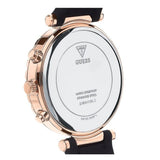  Shop Authentic Guess Solstice Diamonds Black Mother of Pearl Dial Black Rubber Strap Watch for Women - GW0113L2 - Luxxuri
