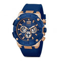  Shop Authentic Guess Navigator Chronograph Blue Dial Blue Rubber Strap Watch for Men - GW0264G4 - Luxxuri