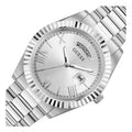  Shop Authentic Guess Connoisseur Silver Dial Silver Steel Strap Watch for Men - GW0265G6 - Luxxuri