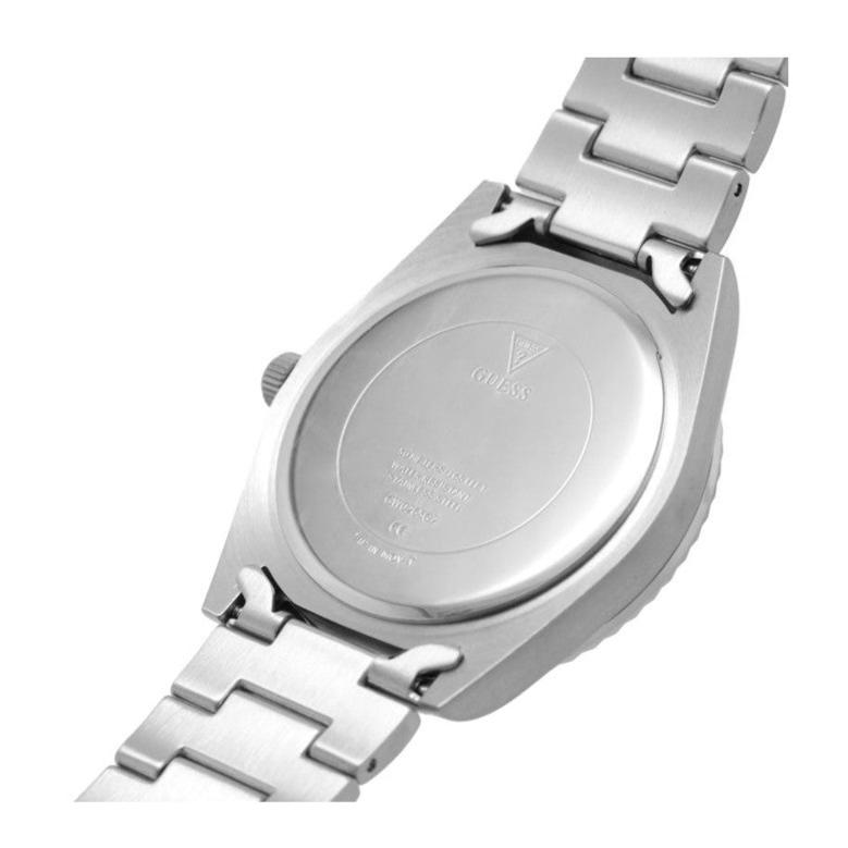  Shop Authentic Guess Connoisseur Blue Dial Silver Steel Strap Watch for Men - GW0265G7 - Luxxuri