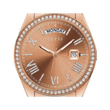  Shop Authentic Guess Luna Diamonds Rose Gold Dial Rose Gold Steel Strap Watch for Women - GW0307L3 - Luxxuri