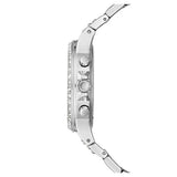  Shop Authentic Guess Moonlight Multi Function Diamonds Silver Dial Silver Steel Strap Watch for Women - GW0320L1 - Luxxuri