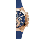  Shop Authentic Guess Third Gear Analog Blue Dial Blue Rubber Strap Watch for Men - GW0334G3 - Luxxuri
